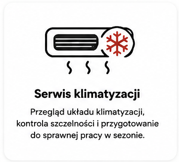 Serwis klimatyzacji